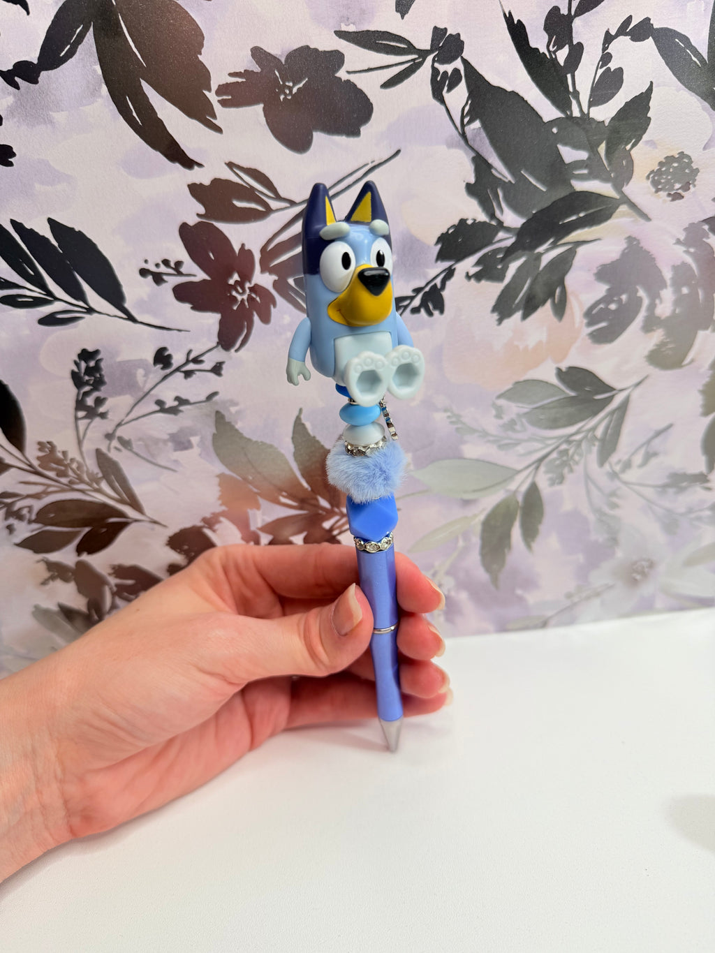 Bluey Character Pen - Cute Custom Topper