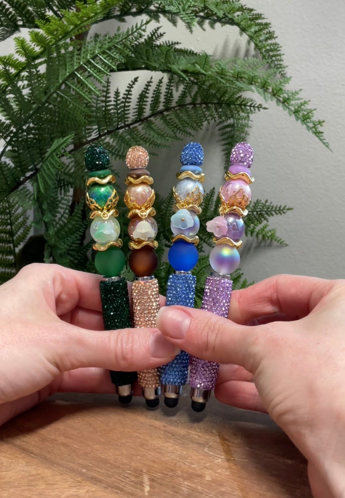 Beaded Stylus Pen