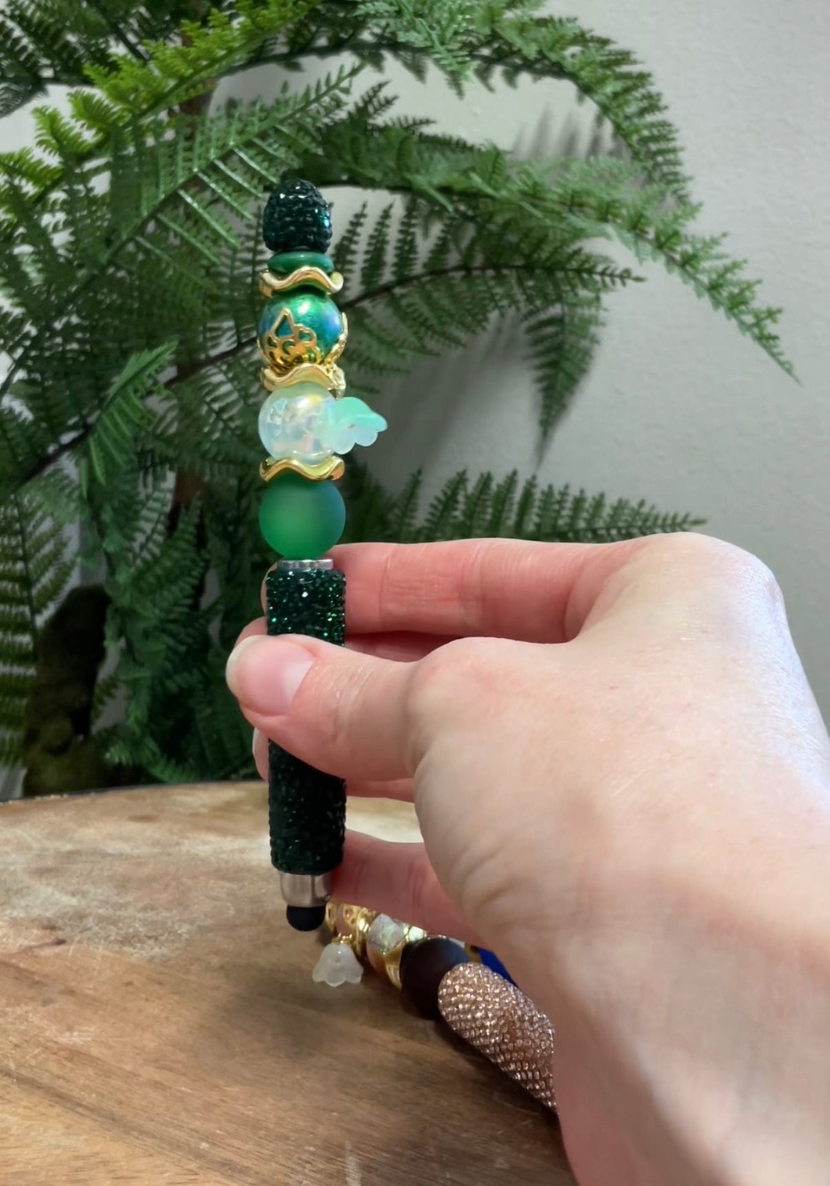 Beaded Stylus Pen