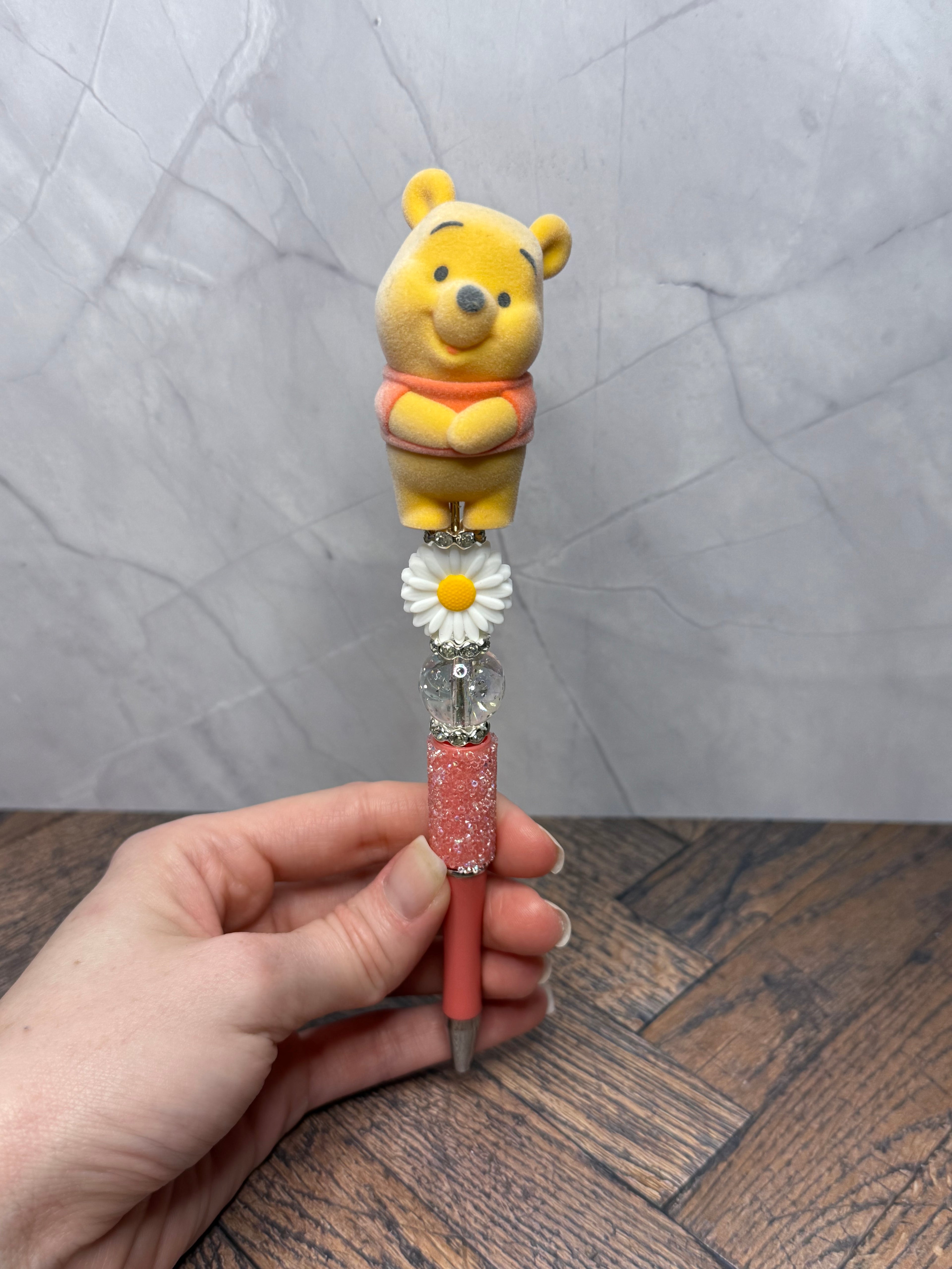 Winnie the Pooh beaded pen