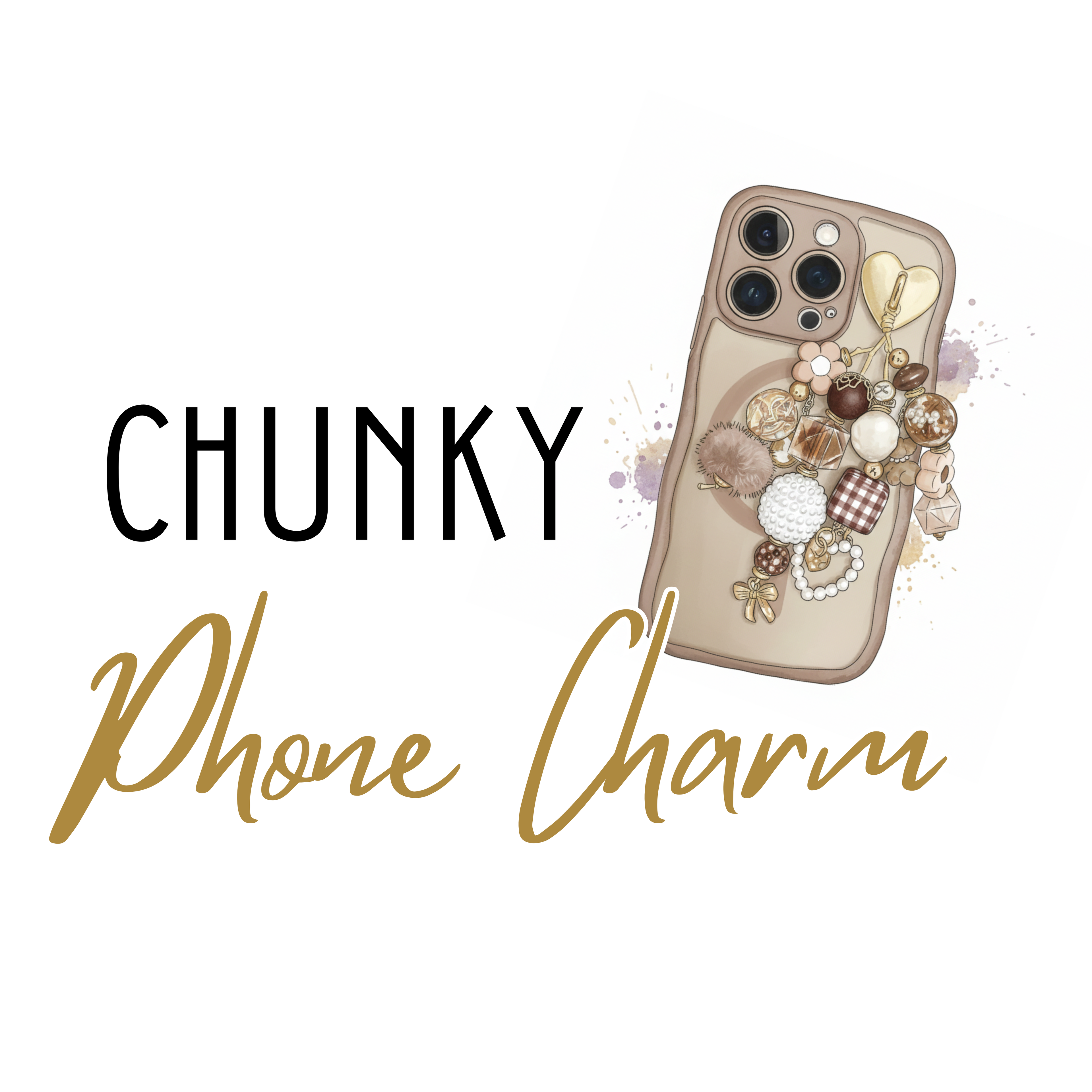 Chunky Phone Charm