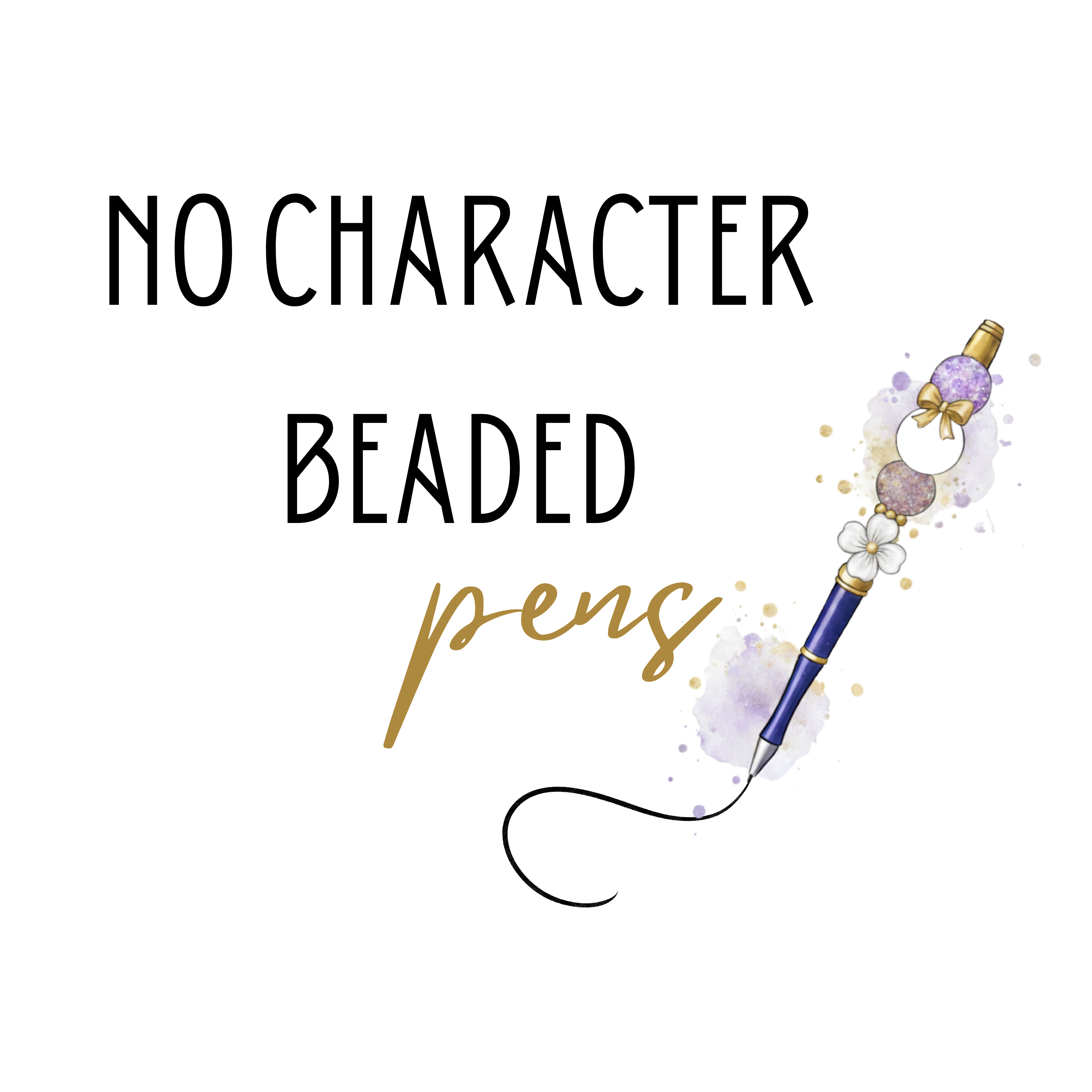 Beaded Pens (NO Character)