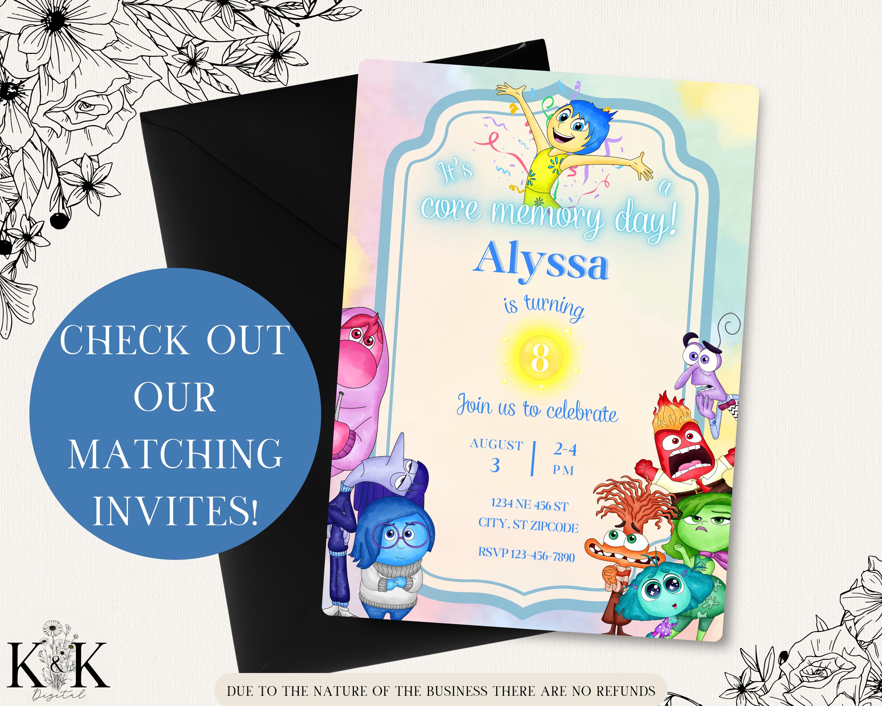 Inside Out Activity Placemat, Kids Placemat, Kids Coloring Sheet, Inside Out Party Games, Activity Sheets for Kids, Coloring Page, I001